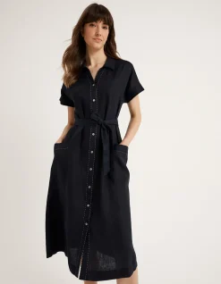 RIVIERA MIDI SHIRT DRESS