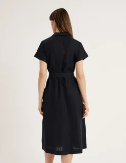 RIVIERA MIDI SHIRT DRESS