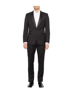 Riviera Shawl Lapel Wool Tuxedo Jacket