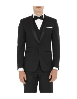 Riviera Shawl Lapel Wool Tuxedo Jacket
