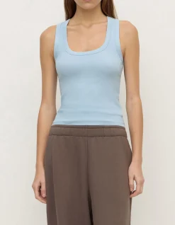 Robyn Scoop Neck Tank Breeze