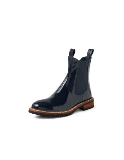 Rokkie Patent Leather Chelsea Boots