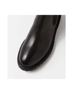 Rokkie Smooth Leather Chelsea Boots