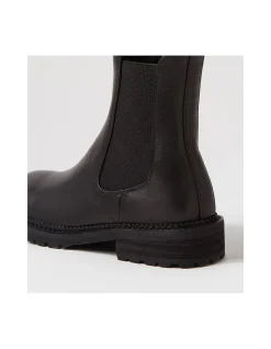 Rokkie Smooth Leather Chelsea Boots