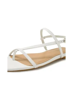 Rollina Minimal Strappy Flat Sandals