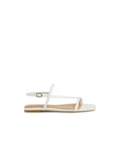 Rollina Minimal Strappy Flat Sandals