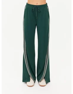 Roma High Rise Split Hem Track Pant