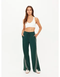 Roma High Rise Split Hem Track Pant
