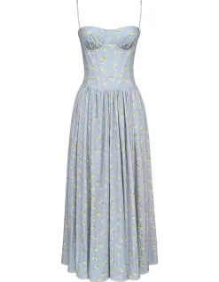 RONA WAIST ANKLE LENGTH DRESS