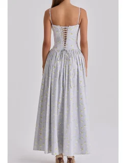 RONA WAIST ANKLE LENGTH DRESS