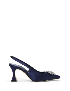 RONCONASLI SLING BLACK PUMP 70