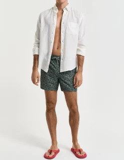 ROPE PRINT SWIM SHORTS
