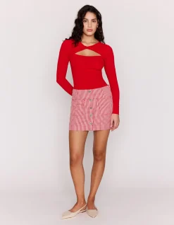 Rosa Twist Front Top