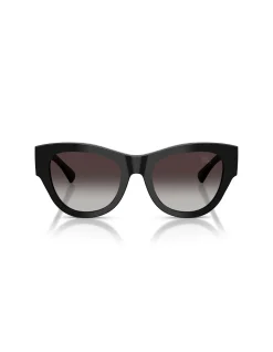 Round CHECK GRADIENT SAND BROWN GRADIENT Sunglasses