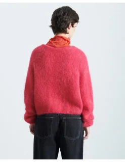 Round Neck Crop Knit