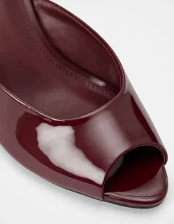 ROXY PEEP TOE MULES