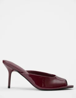 ROXY PEEP TOE MULES