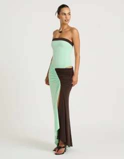 RUMI STRAPLESS MAXI DRESS