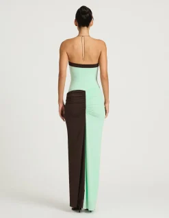 RUMI STRAPLESS MAXI DRESS