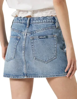 90S Relaxed Mini Skirt