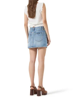 90S Relaxed Mini Skirt