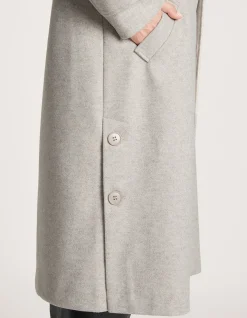 Sable Longline Double Breasted Tie Waist Coat