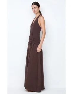 SABRINE HALTER MAXI DRESS