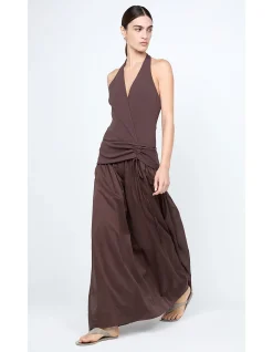 SABRINE HALTER MAXI DRESS