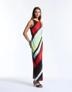 Sahara Stripe Electra Maxi Dress