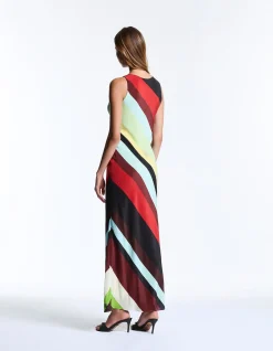 Sahara Stripe Electra Maxi Dress