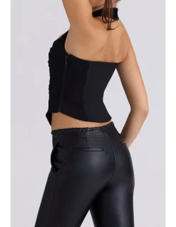 SAHAR HALTERNECK CORSET TOP