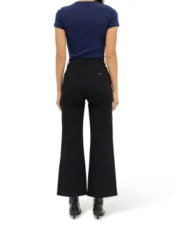 Sailor Black Orchid High Rise Wide Leg Jean
