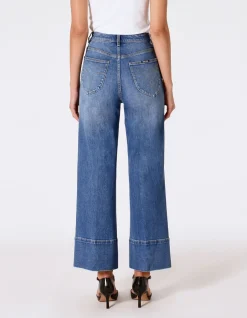 Sailor Scoop High Rise Wide Leg Jeans