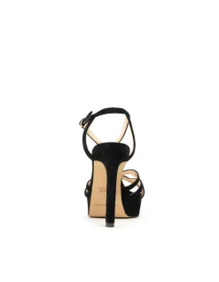 SAMI110 LATTICE FRONT PLATFORM SANDAL