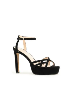 SAMI110 LATTICE FRONT PLATFORM SANDAL