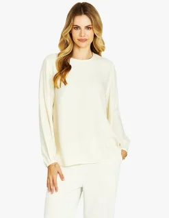 Sammi Matte Crepe Long Sleeve Blouse
