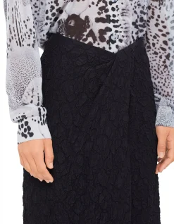 Sampa Draped Midi Skirt