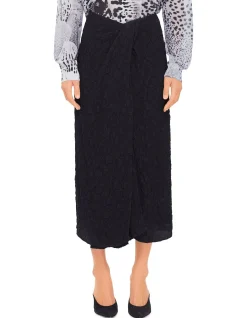 Sampa Draped Midi Skirt