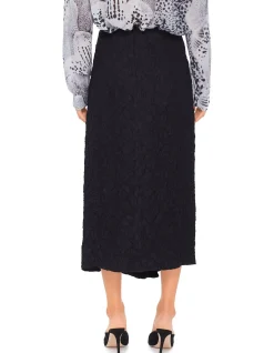 Sampa Draped Midi Skirt