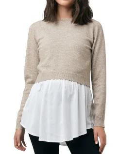 SANDY DETACHABLE NURSING KNIT