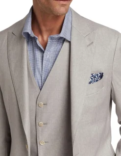 Santesso Jacket Slim Fit Light Grey