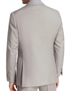 Santesso Jacket Slim Fit Light Grey