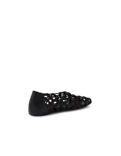 Santiago Woven Cage Flat Shoes