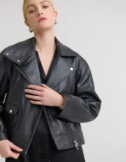 SASHA WOMENS BIKER JACKET