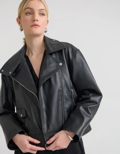 SASHA WOMENS BIKER JACKET