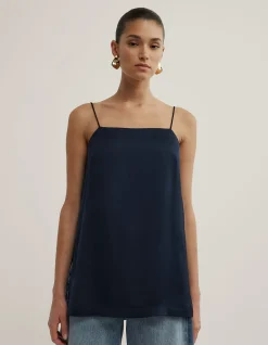 Satin Tunic Top