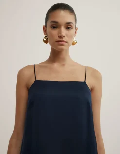Satin Tunic Top