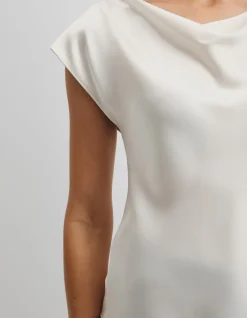 Satin Shell Top