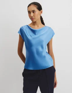 Satin Shell Top