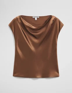 Satin Shell Top